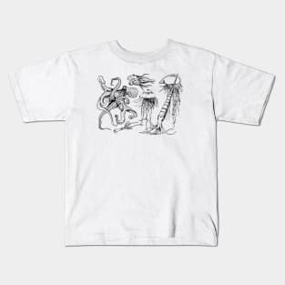 Under the Sea Drawing Kids T-Shirt